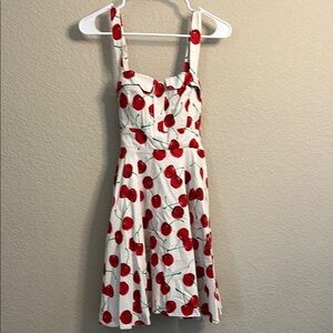 Cherry Print Mini Dress